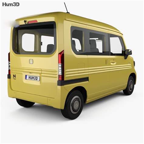 Honda N-Van Style Fun with HQ interior 2021 3D model - Vehicles on Hum3D