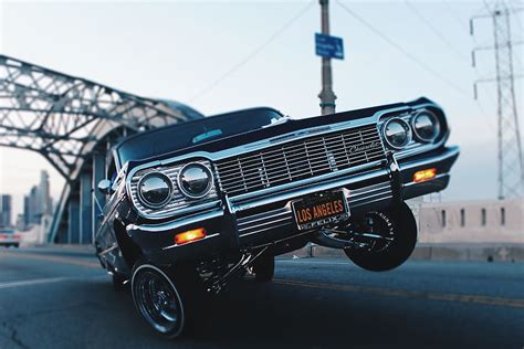 HD wallpaper: black car on road, low rider, vintage, oldschool, automotive | Wallpaper Flare