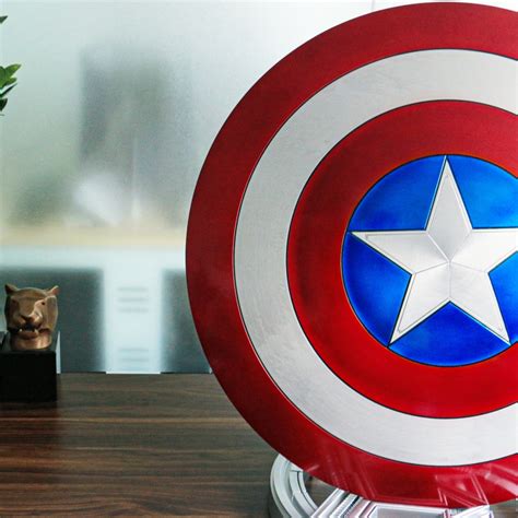 Captain America Shield Metal Captain America Cosplay Shield | Etsy