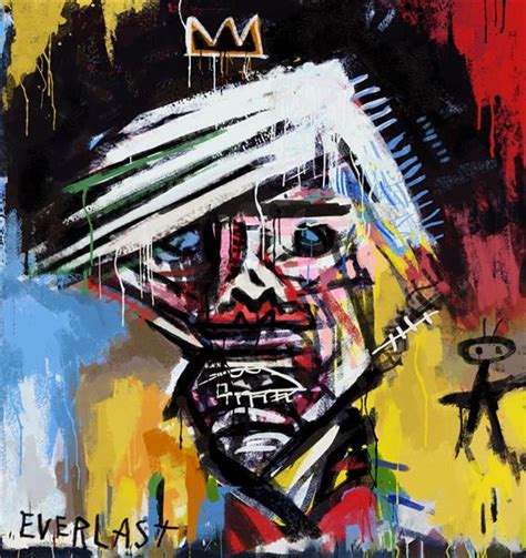 Portrait of Andy Warhol, 1982 - Jean-Michel Basquiat - WikiArt.org