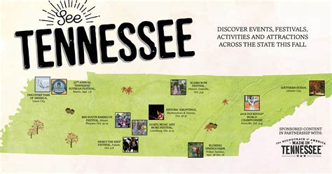 10 Places to Visit This Fall in Tennessee [MAP]