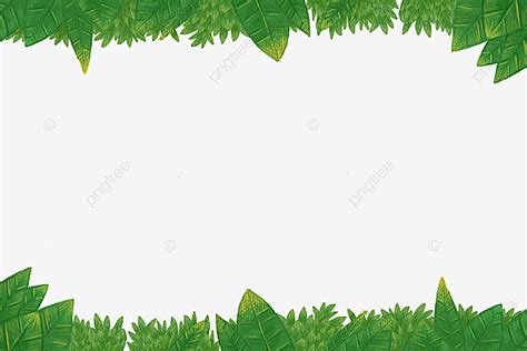 Green Leaf Border PNG Picture, Green Leaf Border, Frame, Green Leaf, Leaf PNG Image For Free ...