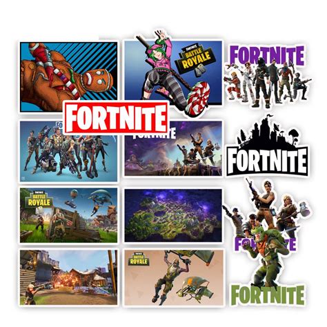 Tablet Decals & Stickers Online Sale /Pack Different Fortnite Sticker ...