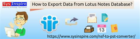 How to Export Data from Lotus Notes Database? Complete Solution