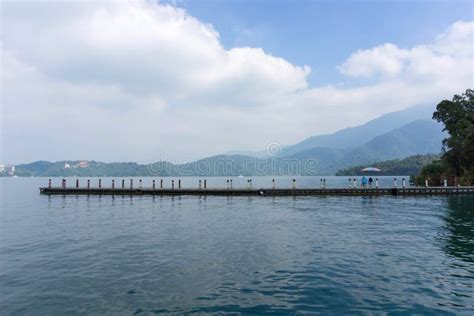 Scenery of Sun Moon Lake in Taichung, Taiwan Stock Photo - Image of ...