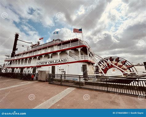 Steamboat Natchez editorial stock image. Image of steamboat - 274665884