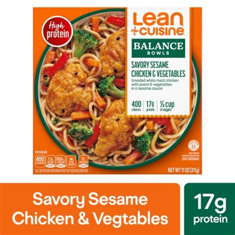 Lean Cuisine® Bowls Sesame Chicken Frozen Meal, 11 oz - Harris Teeter