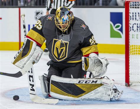 Marc-Andre Fleury says return to ice offers respite after loss of father | Las Vegas Review-Journal