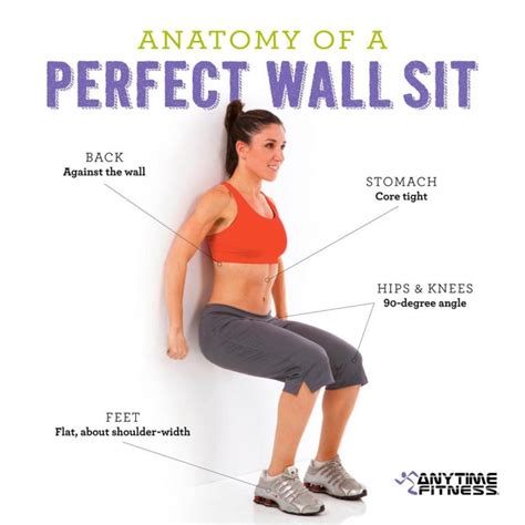 How To Do A Perfect Wall Sit & Boost It - Anytime Fitness