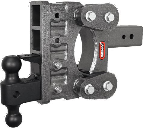 GEN-Y GH-1824 The BOSS TORSION-FLEX Adjustable 6" Drop Hitch with GH ...