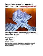 Ultimate Hand-Drawn Isometric Battle Maps - Blue Boxer Rebellion | DriveThruRPG.com