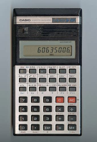 Casio COLLEGE FX-100 Pocket Calculator | My mum bought me th… | Flickr