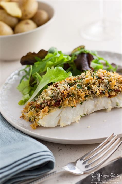 Herb crusted roast cod - Recipes Made Easy