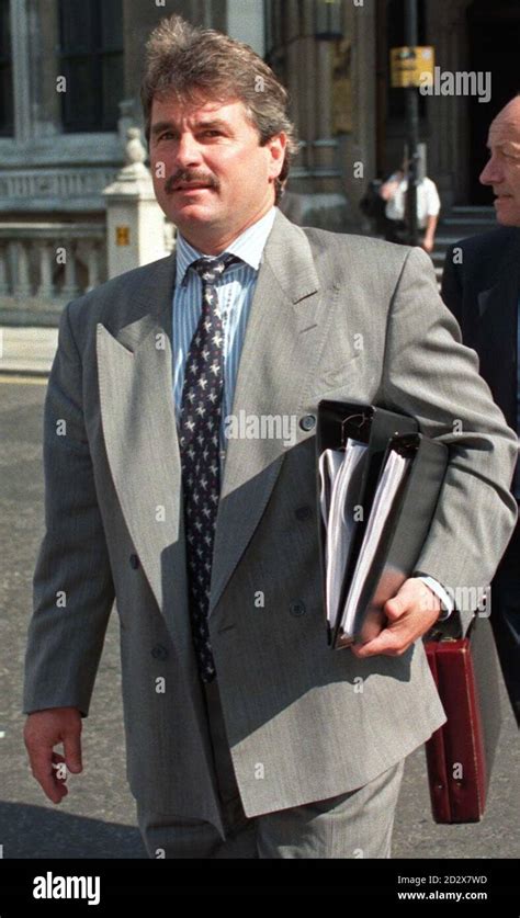 Allan Lamb leaves the High Court today (Monday), where he and former ...