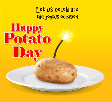 A Yummy Potato Day Card... Free Potato Day eCards, Greeting Cards | 123 ...