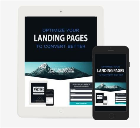 Landing Pages and Lead Generation | Linear Design