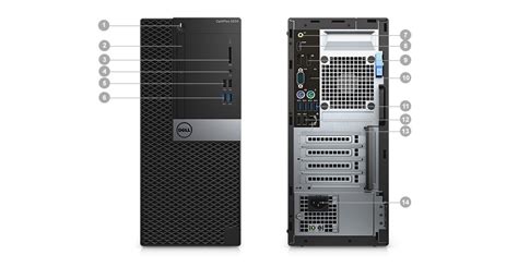 Dell OptiPlex 5050 SFF PC - Intel® 7th generation Core i5