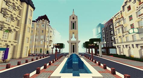 The European City View's Minecraft Map