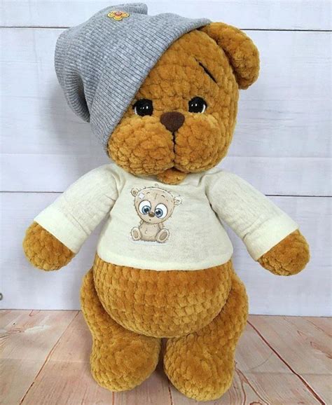 Crochet Plush Bear Pattern PDF Pattern for Toy Amigurumi Gift - Etsy