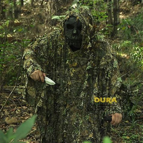 CAMO GHILLIE YOWIE SNIPER TACTICAL CAMOUFLAGE SUIT HUNTING PAINTBALL ...