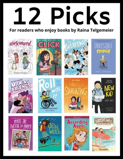 12 Books Tweens Can Read after Raina Telgemeier - ALSC Blog