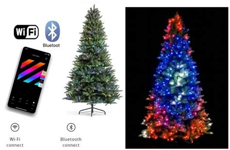 App controlled christmas tree SMART 2,3m - LED Twinkly Tree - 400 pcs ...