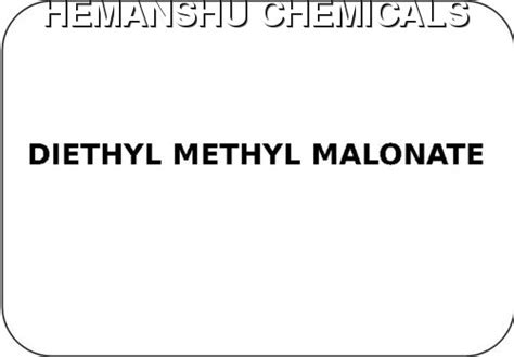 Diethyl Methyl Malonate at 3000.00 INR in Mumbai, Maharashtra | Hemanshu Chemicals