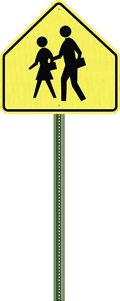 School Crossing Sign Clip Art