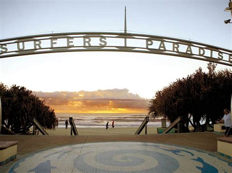 Surfers Paradise Beach - Queensland Australia