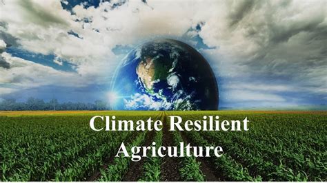 Ensuring food security through Climate Resilient Agriculture