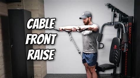 How to Cable Front Raise - Exercise Instructions & Video