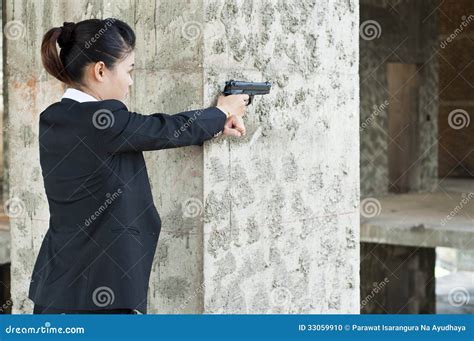 FBI Woman Agent. Stock Photo - Image: 33059910