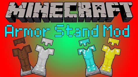 Minecraft: Armor Stand Mod Review [1.6.2] - YouTube