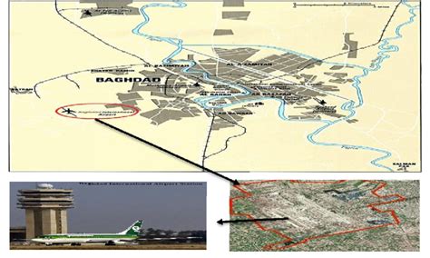 Study area (Baghdad International Airport Station in Baghdad ...