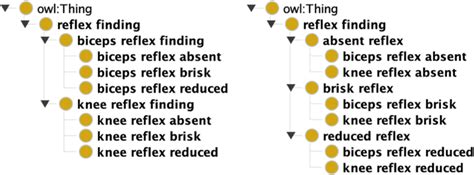 Alternative subsumption strategies for placing brisk biceps reflex in ...