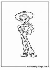 Toy Story Jessie Coloring Pages sketch template