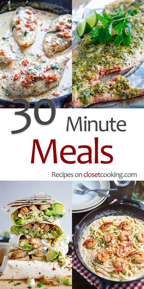 30 Minute Meals - Closet Cooking