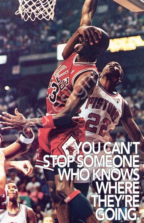 Michael Jordan Basketball Chicago Bulls Quote Poster Wall | Etsy