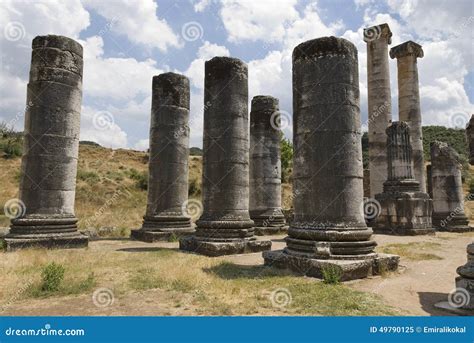 Sardis stock image. Image of buildings, ruined, anatolia - 49790125