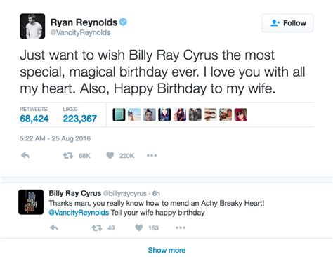 Ryan Reynolds sends his Wife Blake Lively a hilarious Birthday Greeting