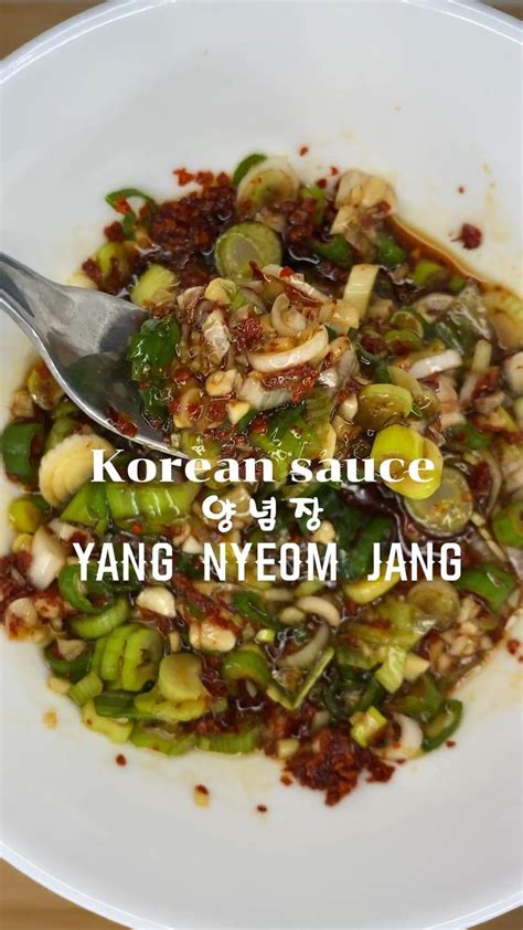 The best Korean sauce you can make! Literally put it on everything ...