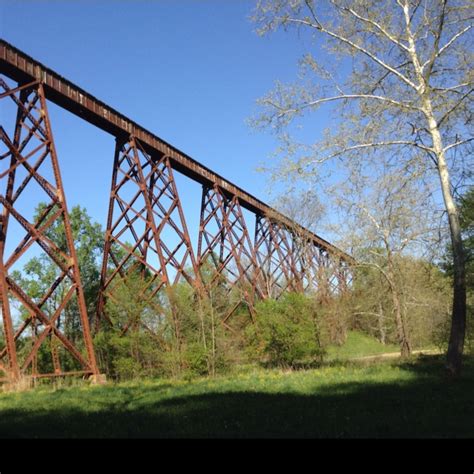 Tulip Trestle, IN World's second longest train trestle at a half mile ...