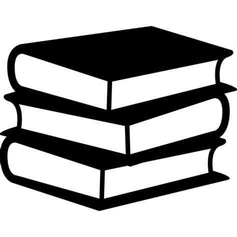 Books stack of three free vector icons designed by Freepik | Stack of ...