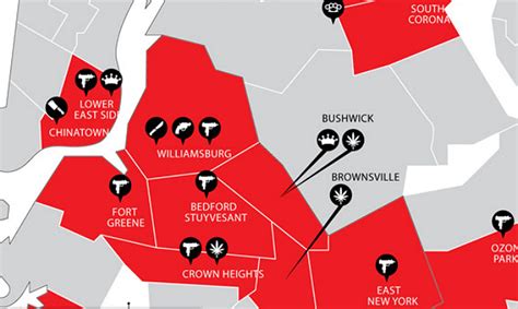 New York Gang Territory Map - County Map Of Texas