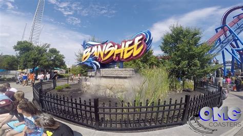 BANSHEE Kings island off ride footage - YouTube