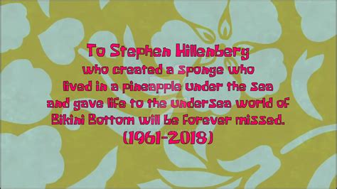 Stephen Hillenburg Tribute by TPPercival on DeviantArt