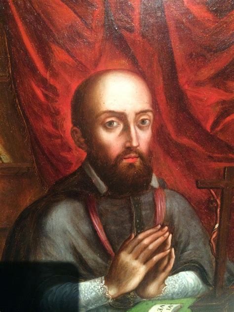 Cristobal de Villalpando - Portrait of St. Francis Borgia at 1stDibs