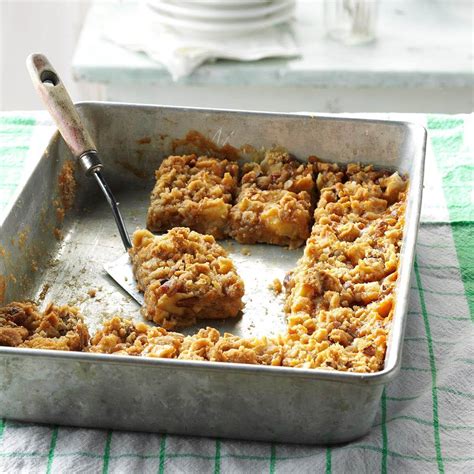 Caramel Apple Bars Recipe | Taste of Home