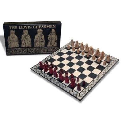 The Lewis Chessmen - Miniature Chess Set by British Museum - Shop Online for Toys in Australia