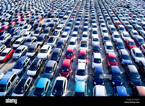 New cars. Barcelona, Catalonia, Spain Stock Photo - Alamy